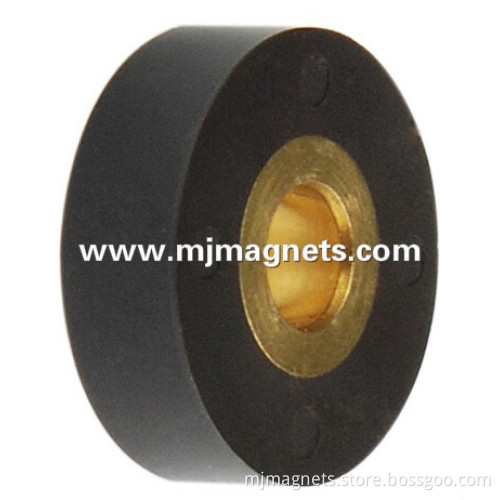Injection Bonded Magnet with Tiny Inner Hole and Multi-Pole-Magnetized